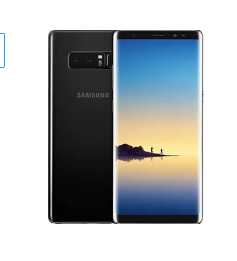 Samsung Galaxy Note 8 64GB (Excellent Condition)(B+) Renewed - Midnight Black (New Battery)