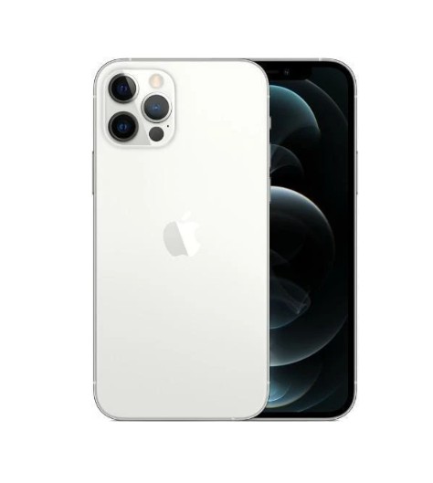 Apple iPhone 12 Pro 128GB (Good Condition)(B-) Renewed - Silver (Battery 85%+)