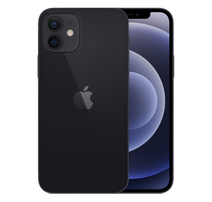 Apple iPhone 12 128GB (Good Condition)(B-) Renewed - Black (Battery 85%+)