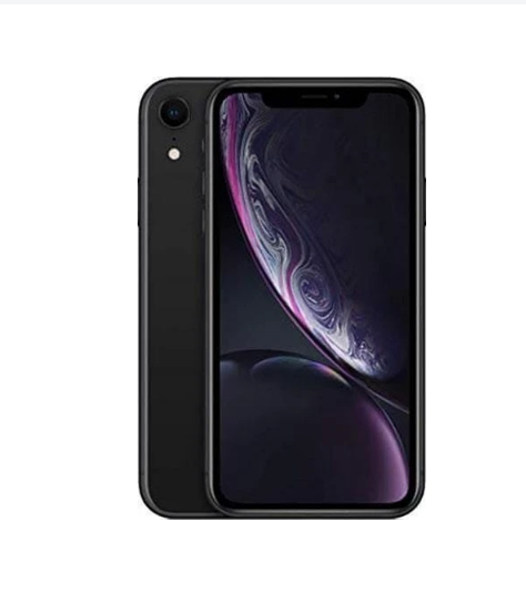 Apple iPhone XR 64GB (Good Condition)(B-) Renewed - Black (New Battery)