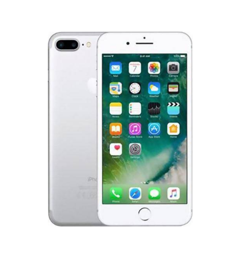 Apple iPhone 7 Plus 32GB (Excellent Condition)(B+) Renewed - Silver (Battery 85%+)