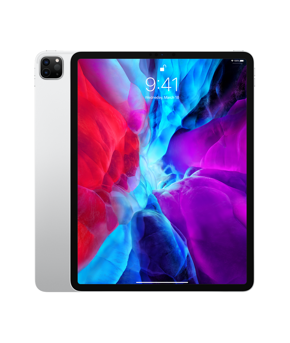 Apple iPad Pro 12.9 1st Gen 256GB Cellular (Good Condition)(B-) Renewed - Silver (Battery 85%+)