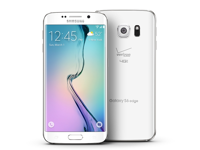 Samsung Galaxy S6 Edge 32GB (Near New)(A) Renewed - White Pearl (Battery 85%+)