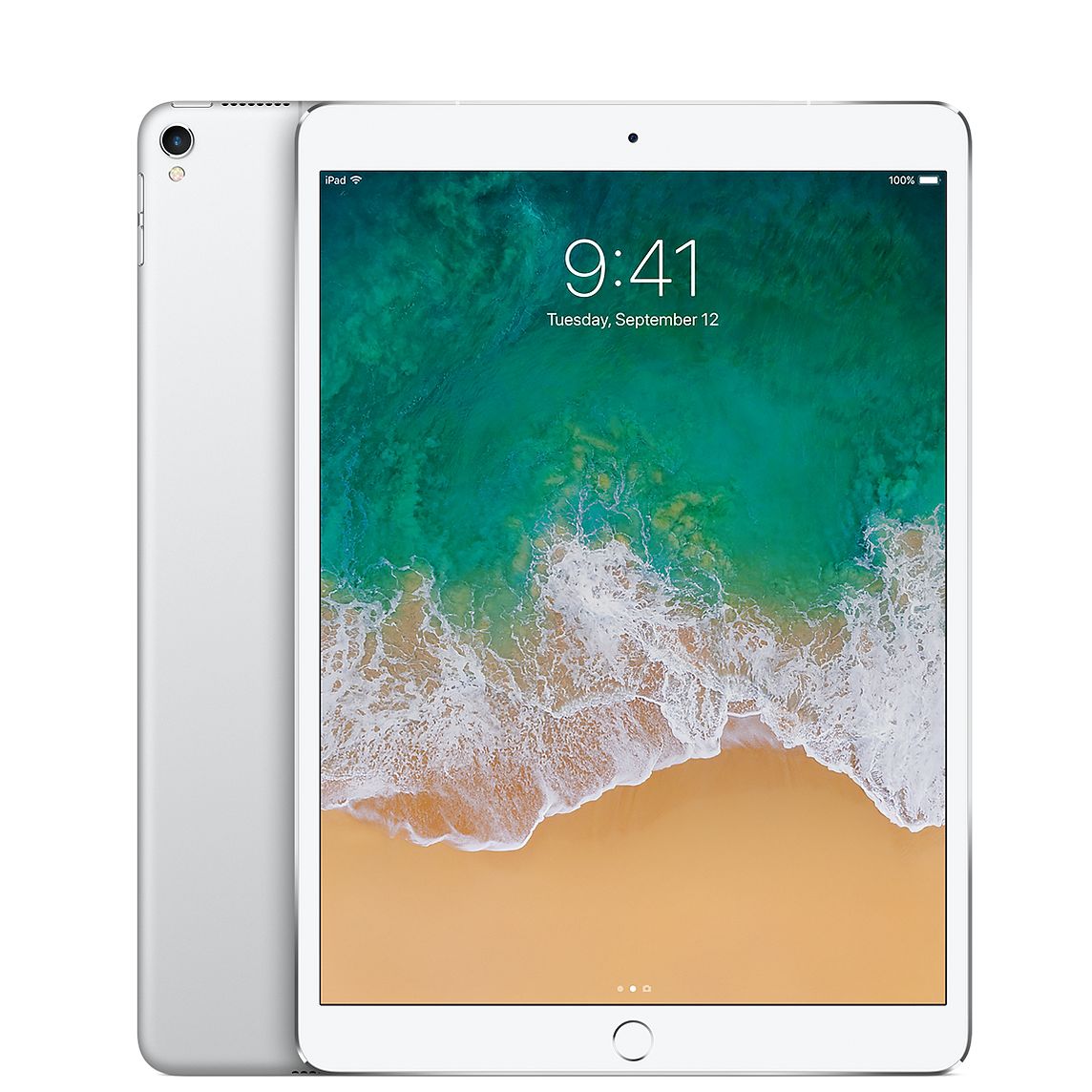 Apple iPad Pro 10.5 1st Gen 256GB Cellular (Good Condition)(B-) Renewed - Silver (Battery 85%+)