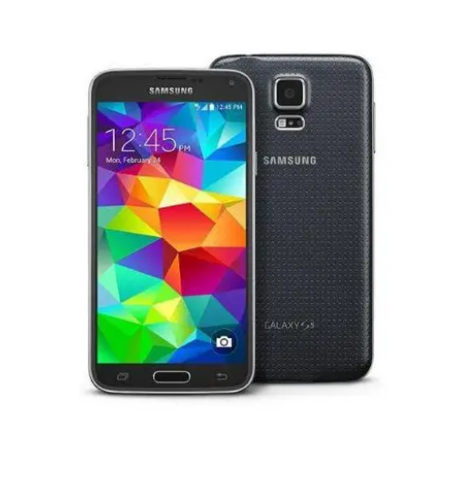 Samsung Galaxy S5 16GB (Good Condition)(B-) Renewed - Charcoal Black (New Battery)