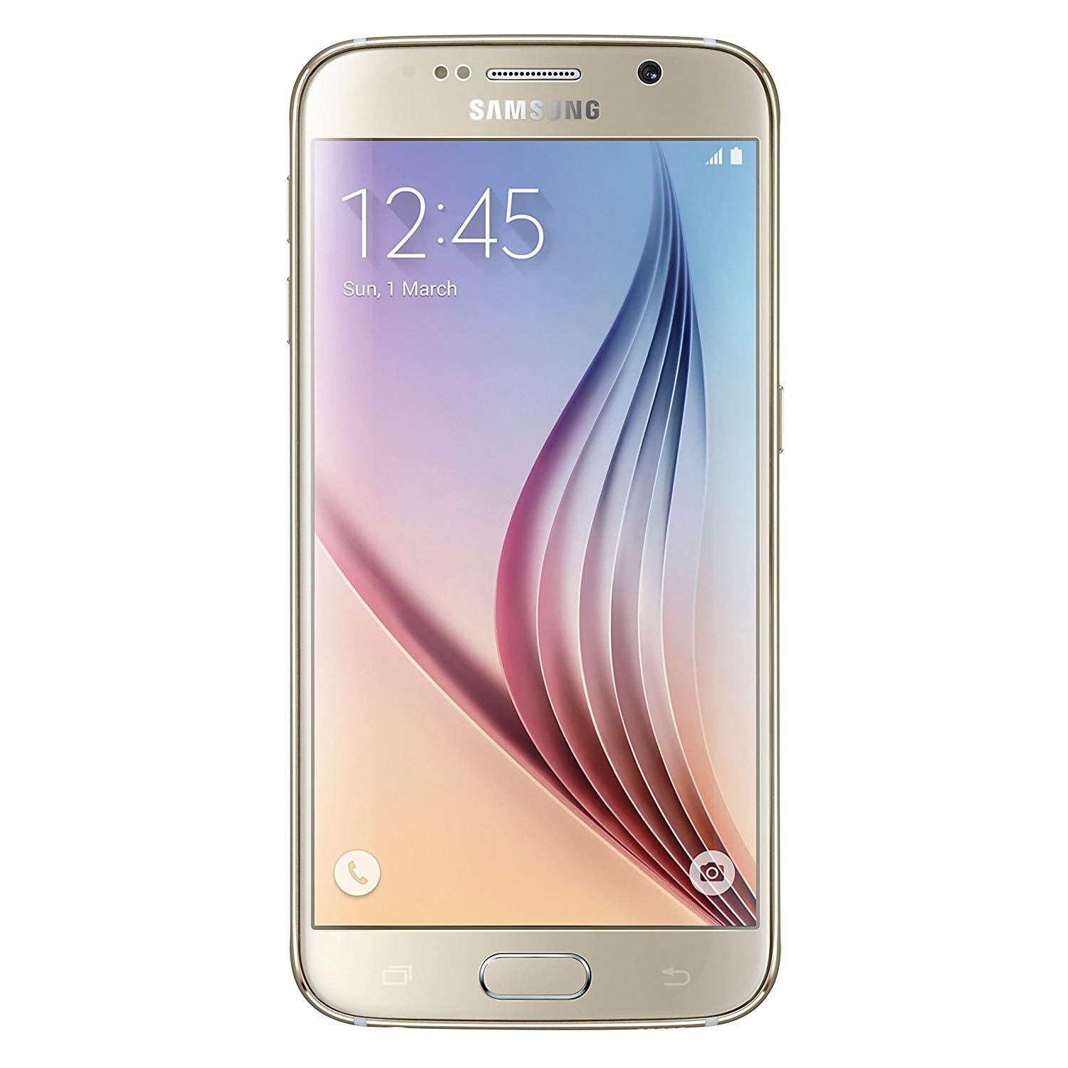 Samsung Galaxy S6 32GB (Near New)(A) Renewed - Gold Platinum (Battery 85%+)
