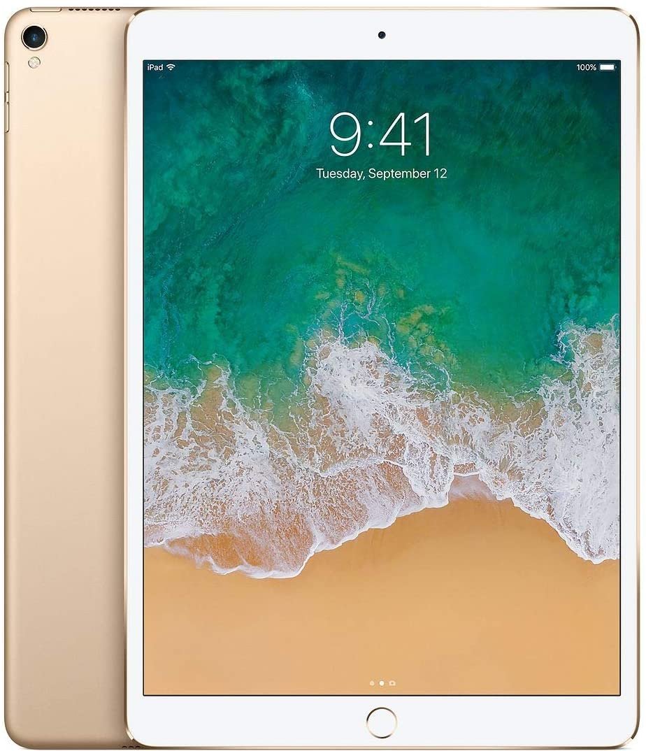 Apple iPad Pro 10.5 1st Gen 64GB Wifi (Excellent Condition)(B+) Renewed - Gold (Battery 85%+)