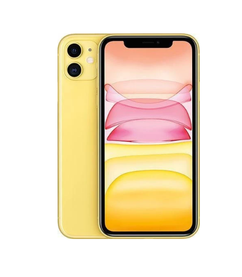 Apple iPhone 11 128GB (Near New)(A) Renewed - Yellow (Battery 85%+)