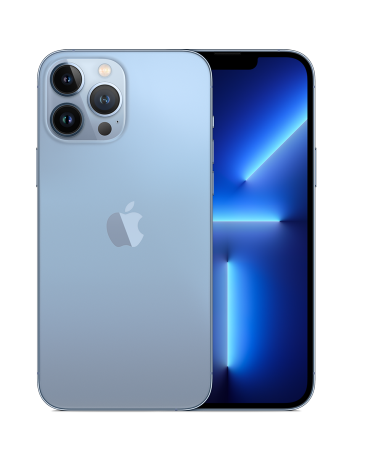 Apple iPhone 13 Pro 128GB (Fair Condition)(C+) Renewed - Sierra Blue (New Battery)