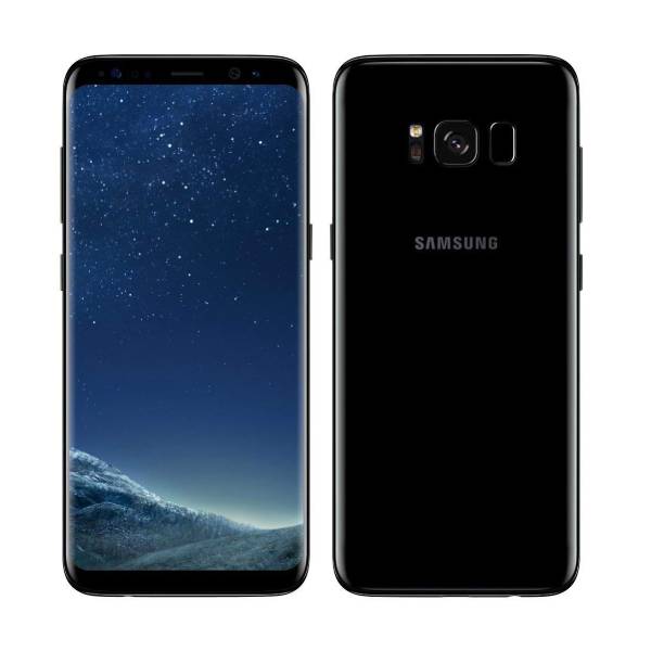 Samsung Galaxy S8 Plus 128GB (Excellent Condition)(B+) Renewed - Midnight Black (New Battery)