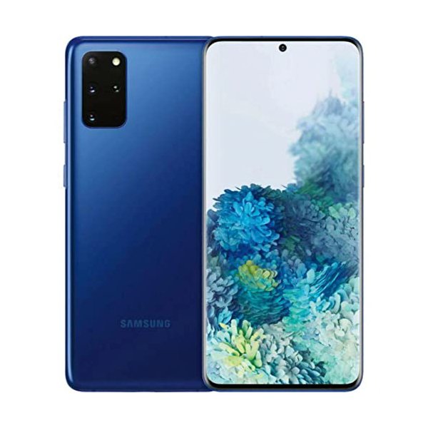 Samsung Galaxy S20 Plus 4G 512GB (Fair Condition)(C+) Renewed - Aura Blue (Battery 85%+)