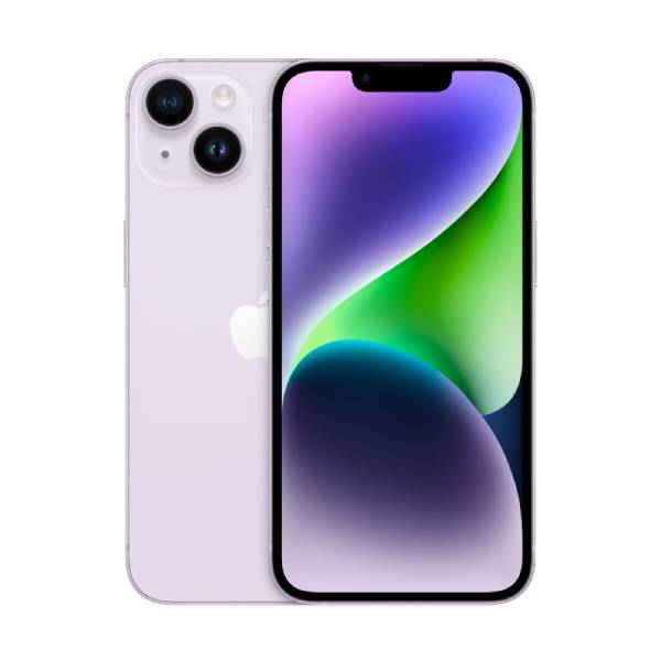 Apple iPhone 14 256GB (Excellent Condition)(B+) Renewed - Purple (Battery 85%+)