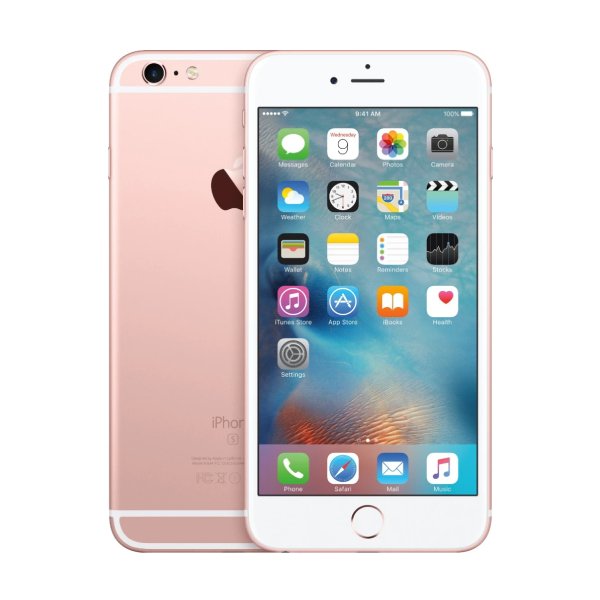 Apple iPhone 6S Plus 128GB (Near New)(A) Renewed - Rose Gold (Battery 80%+)
