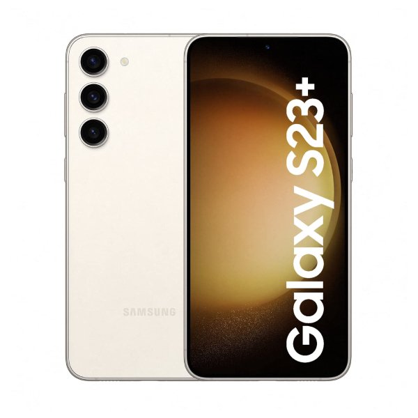 Samsung Galaxy S23 Plus 256GB (Fair Condition)(C+) Renewed - Cream (Battery 85%+)