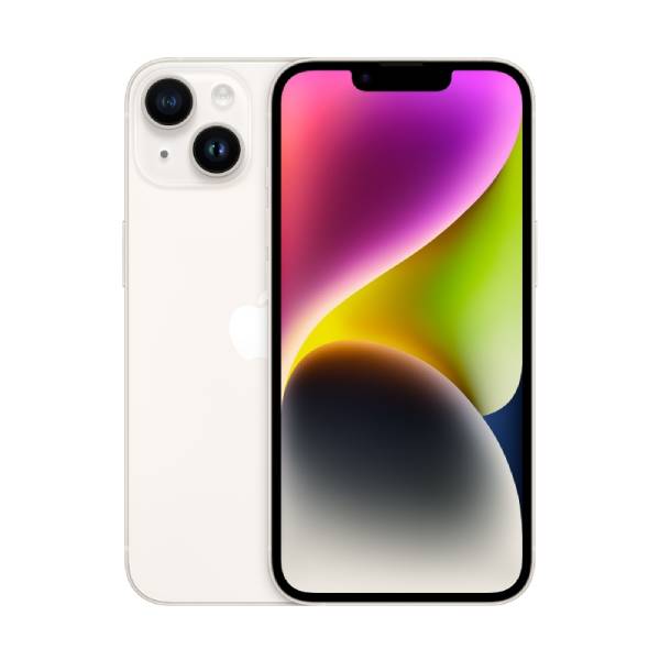Apple iPhone 14 256GB (Near New)(A) Renewed - Starlight (Battery 80%+)