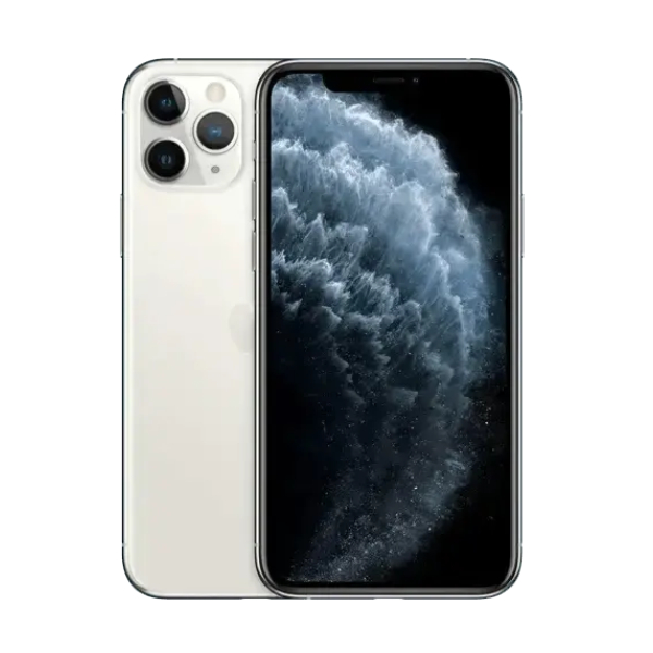 Apple iPhone 11 Pro 64GB (Good Condition)(B-) Renewed - Silver (Battery 80%+)
