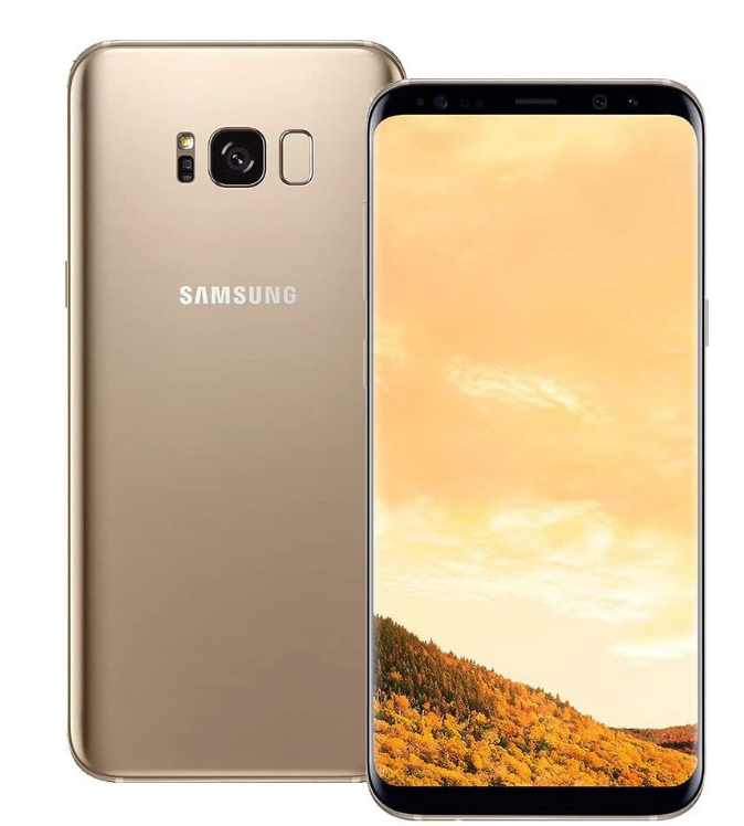 Samsung Galaxy S8 Plus 128GB (Excellent Condition)(B+) Renewed - Maple Gold (Battery 80%+) - Image 2