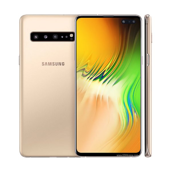 Samsung Galaxy S10 5G 512GB (Excellent Condition)(B+) Renewed - Royal Gold (Battery 85%+)