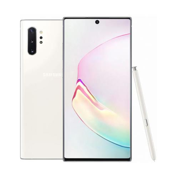 Samsung Galaxy Note 10 Plus 4G 256GB (Fair Condition)(C+) Renewed - Aura White (Battery 80%+)