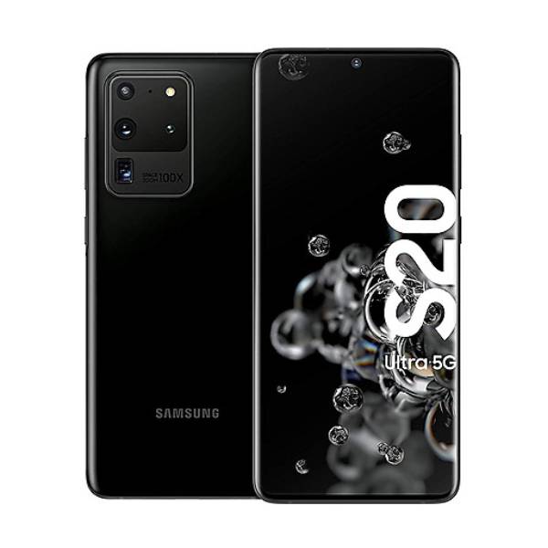 Samsung Galaxy S20 Ultra 5G 256GB (Near New)(A) Renewed - Cosmic Black (Battery 85%+)