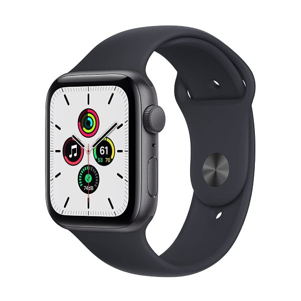 Apple Watch Series SE Aluminum 40mm GPS (Excellent Condition)(B+) Renewed - Space Grey (Battery 80%+)