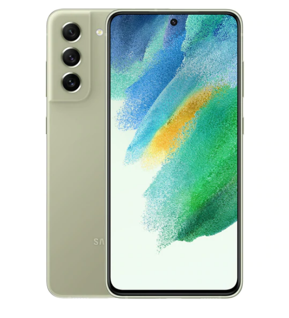 Samsung Galaxy S21 FE 256GB (Near New)(A) Renewed - Olive (New Battery) - Image 2