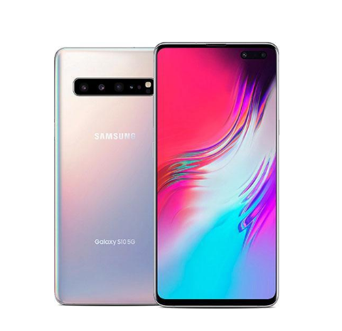 Samsung Galaxy S10 5G 512GB (Excellent Condition)(B+) Renewed - Crown Silver (Battery 80%+) - Image 2