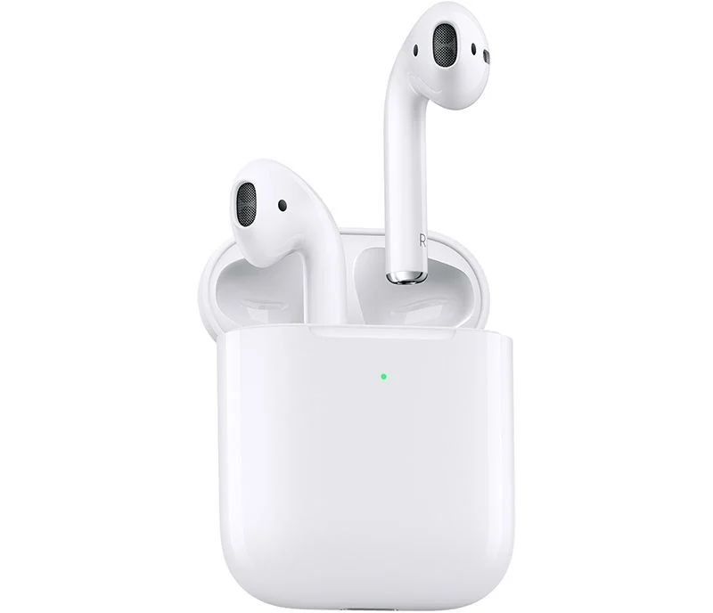 Apple AirPods 2 (Wireless Charging Case) (Fair Condition)(C+) Renewed - White (Battery 85%+) - Image 2