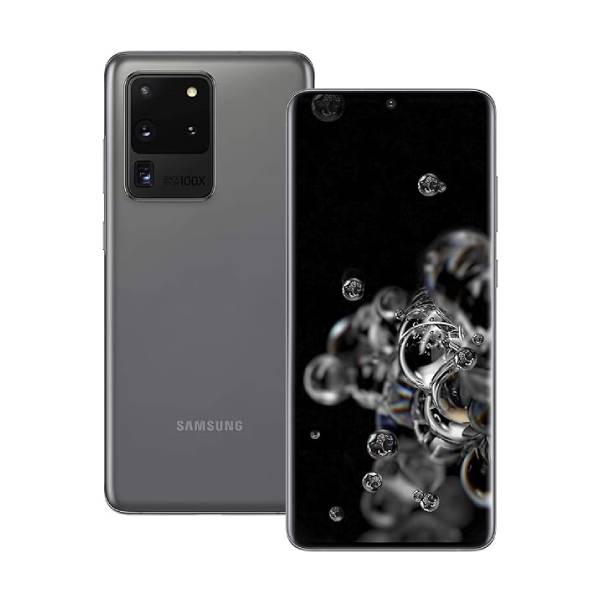 Samsung Galaxy S20 Ultra 5G 128GB (Fair Condition)(C+) Renewed - Cosmic Grey (New Battery)