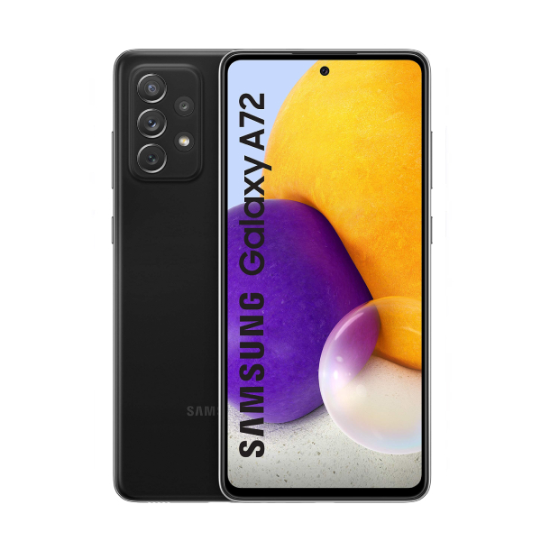 Samsung Galaxy A72 256GB (Near New)(A) Renewed - Awesome Black (Battery 80%+)