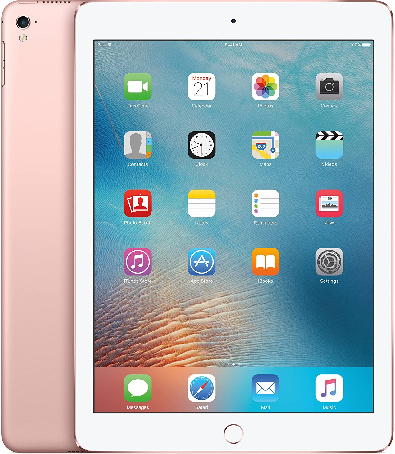 Apple iPad Pro 9.7 1st Gen 128GB Wifi (Excellent Condition)(B+) Renewed - Rose Gold (Battery 80%+) - Image 2