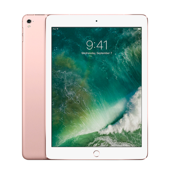 Apple iPad 6th Gen 32GB Cellular (Good Condition)(B-) Renewed - Rose Gold (New Battery)