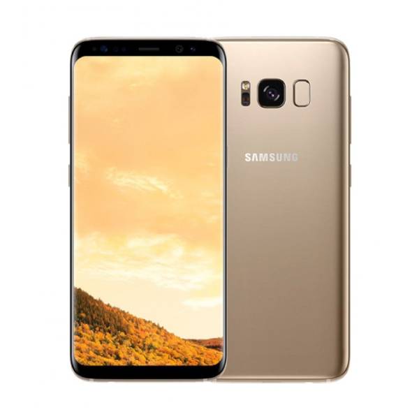 Samsung Galaxy S8 Plus 128GB (Excellent Condition)(B+) Renewed - Maple Gold (Battery 80%+)