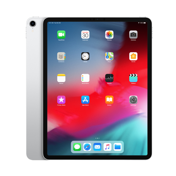 Apple iPad Pro 12.9 3rd Gen 1TB Cellular (Excellent Condition)(B+) Renewed - Silver (New Battery)