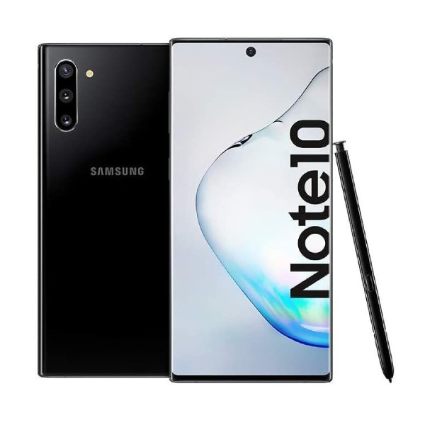 Samsung Galaxy Note 10 256GB (Good Condition)(B-) Renewed - Aura Black (Battery 85%+)