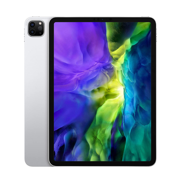Apple iPad Pro 11 2nd Gen 128GB Cellular (Near New)(A) Renewed - Silver (Battery 80%+)