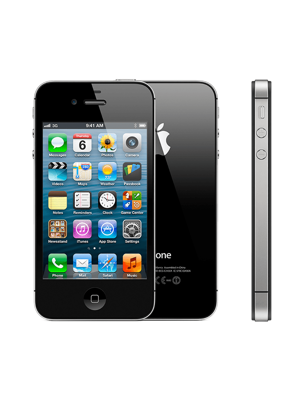 Apple iPhone 4S 32GB (Good Condition)(B-) Renewed - Black (Battery 80%+) - Image 2