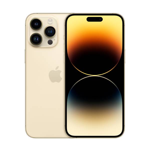 Apple iPhone 14 Pro Max 128GB (Fair Condition)(C+) Renewed - Gold (Battery 80%+)