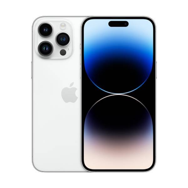 Apple iPhone 14 Pro Max 256GB (Near New)(A) Renewed - Silver (Battery 80%+)