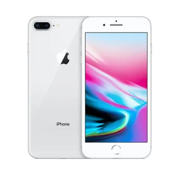 Apple iPhone 8 Plus 64GB (Good Condition)(B-) Renewed - Silver (Battery 80%+)