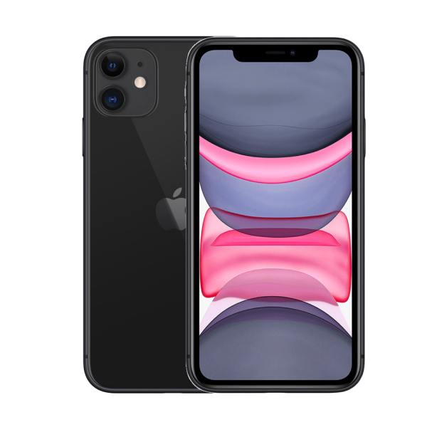 Apple iPhone 11 128GB (Excellent Condition)(B+) Renewed - Black (Battery 80%+)