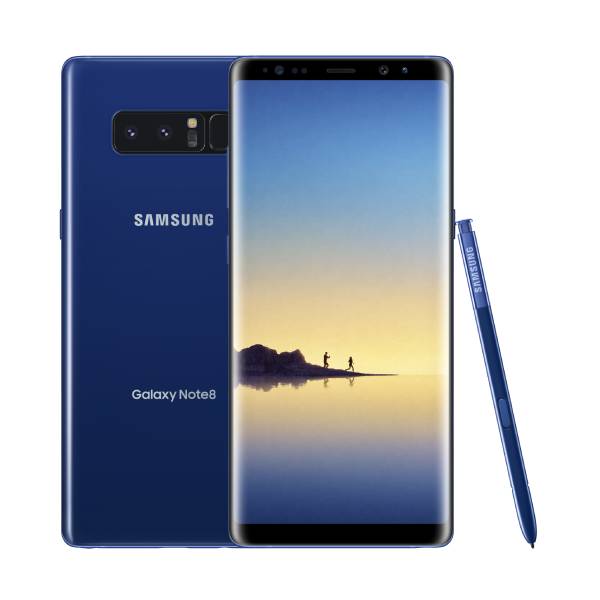 Samsung Galaxy Note 8 64GB (Near New)(A) Renewed - Deep Sea Blue (Battery 80%+)