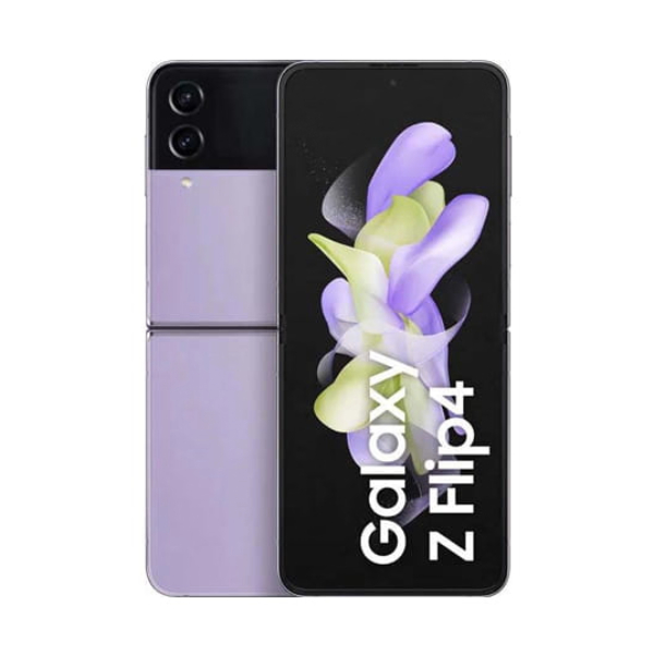 Samsung Galaxy Z Flip 4 128GB (Good Condition)(B-) Renewed - Bora Purple (Battery 85%+)