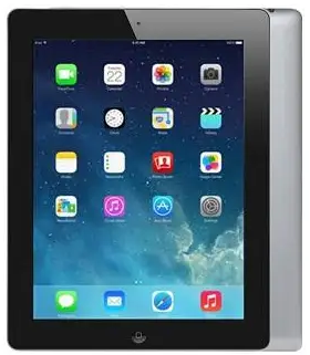 Apple iPad 4 16GB Wifi (Needs TLC)(C-) Renewed - Black (Battery 70%+) - Image 2