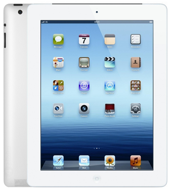 Apple iPad 4 16GB Cellular (Needs TLC)(C-) Renewed - White (Battery 70%+)