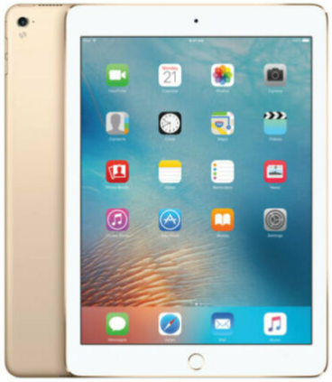 Apple iPad Pro 9.7 1st Gen 128GB Cellular (Needs TLC)(C-) Renewed - Gold (Battery 70%+)