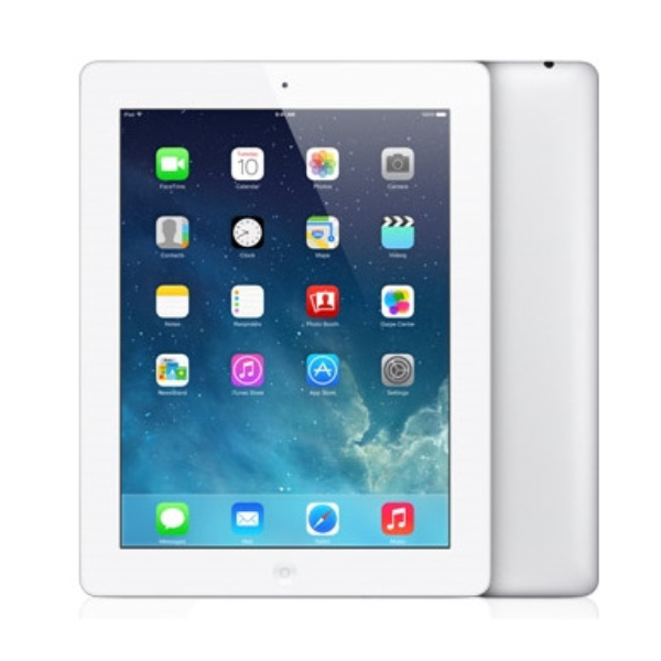 Apple iPad 4 16GB Cellular (Needs TLC)(C-) Renewed - White (Battery 70%+) - Image 2