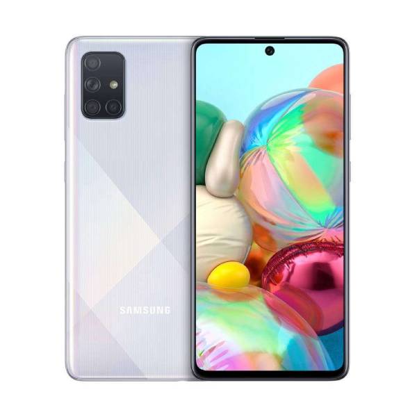 Samsung Galaxy A71 128GB (Needs TLC)(C-) Renewed - Prism Crush Silver (Battery 70%+)