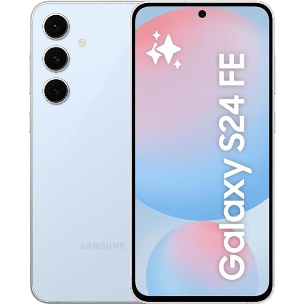 Samsung Galaxy S24 FE 128GB (Excellent Condition)(B+) Renewed - Blue (New Battery)